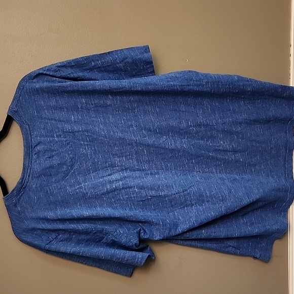 Greg Norman Collection Heather Blue Short Sleeve Tee - Picture 4 of 10